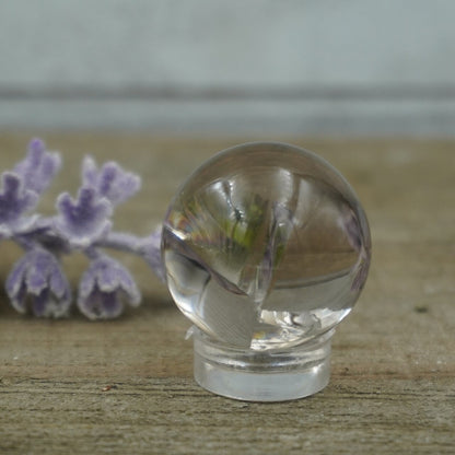 Smokey Quartz Crackle Sphere