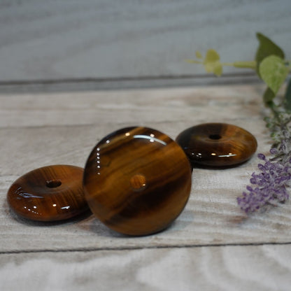 Tigers Eye Button