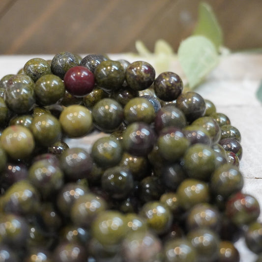 Dragon'S Blood Jasper Bracelet 8 mm