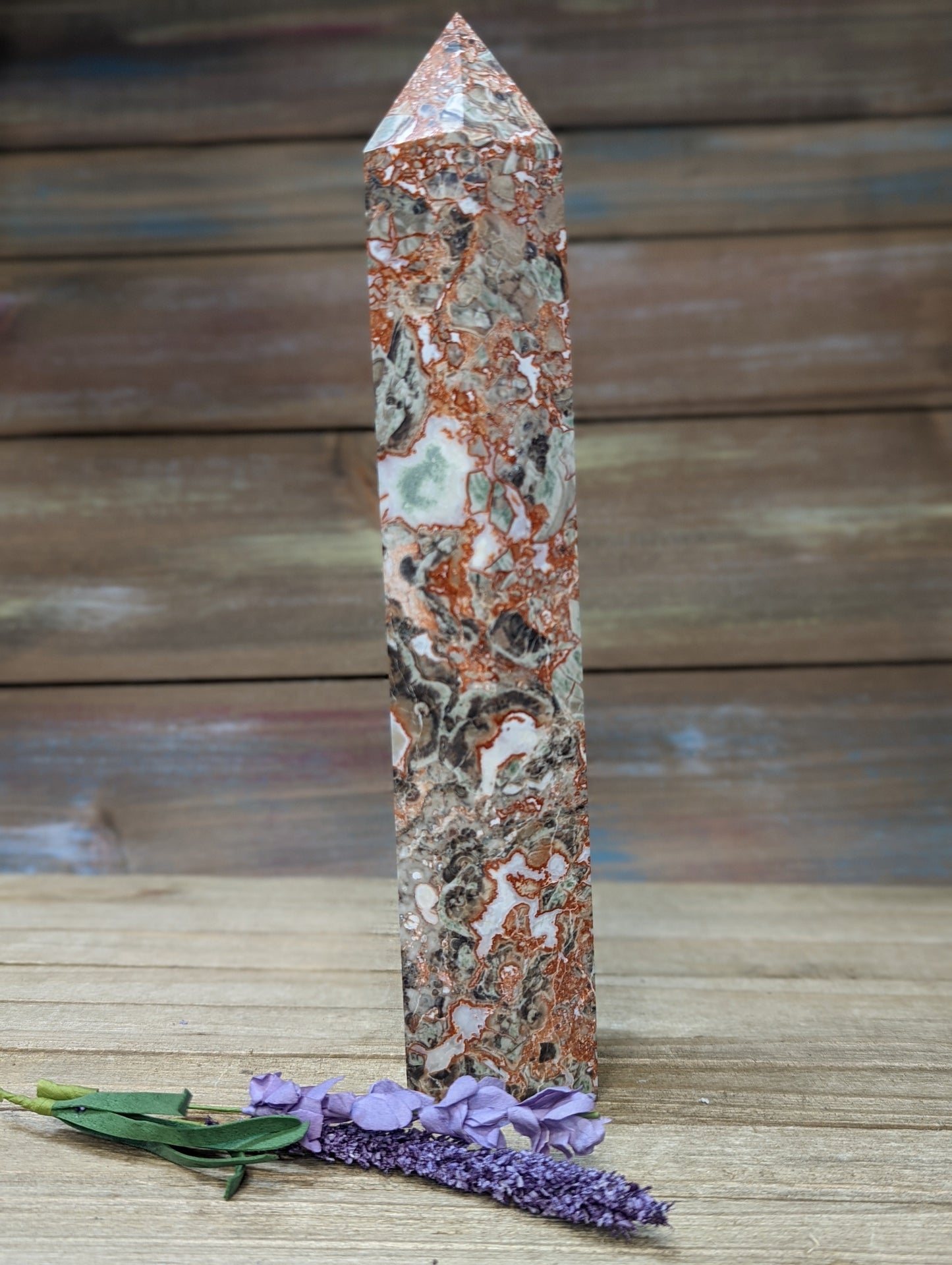 Jaguar Stone (Leopard Jasper) Towers