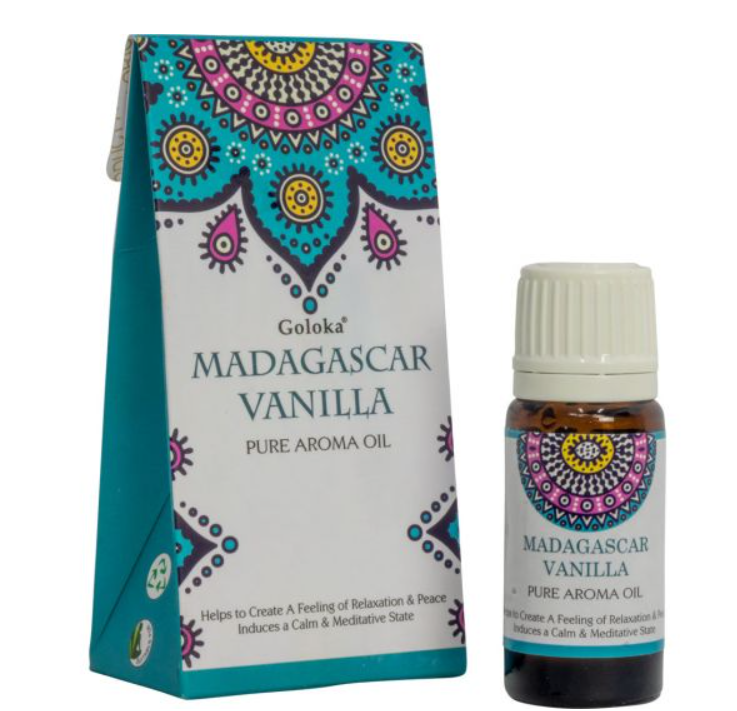Goloka Pure Aroma Oil 10ml - Madagascar Vanilla