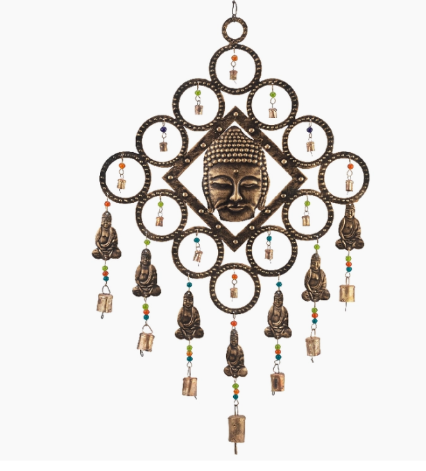 Triangle Buddha Windchime