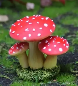 Mini Mushrooms for Fairy Gardens