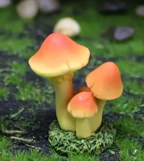 Mini Mushrooms for Fairy Gardens