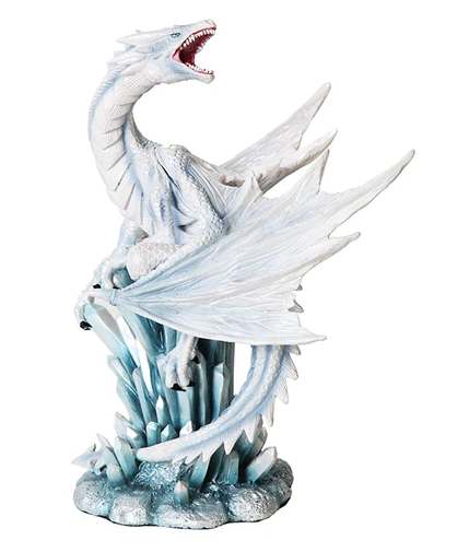 Dragon on Crystals  Statue