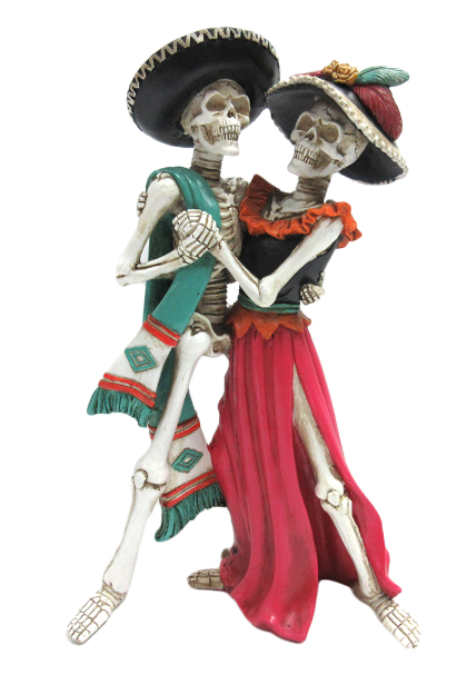 Day of the Dead Dancers Statue