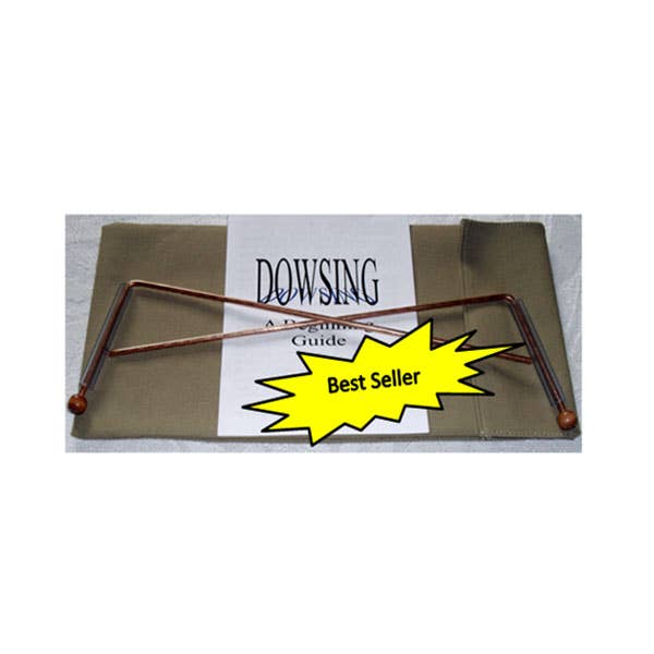 Dowsing Rods w/ Bag & Booklet 9"