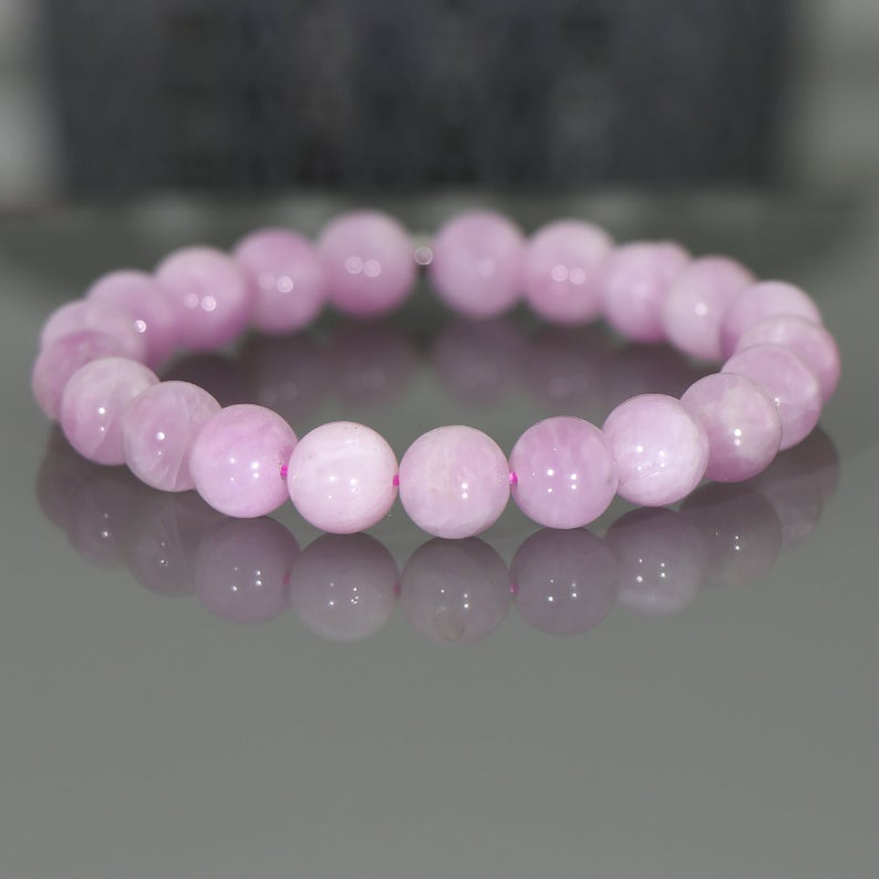 Kunzite Braclet - 12mm Beads