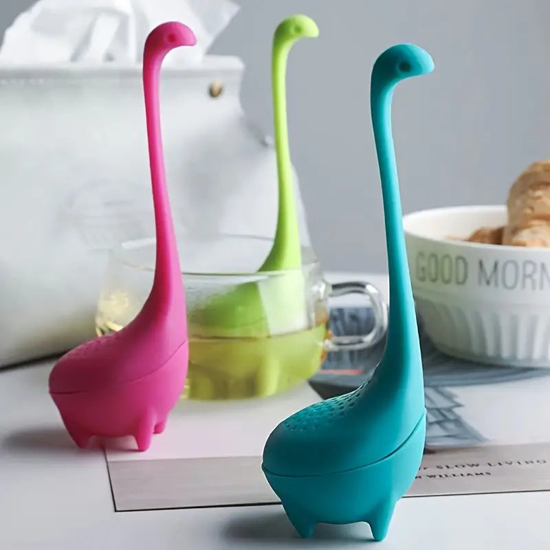 Loch Ness Monster Silicone Tea Infuser